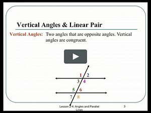 Parallel Lines and Transversals PowerPoint