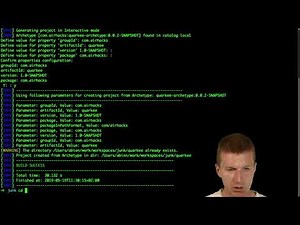 QuarkEE -- quarkus.io quickstarter
