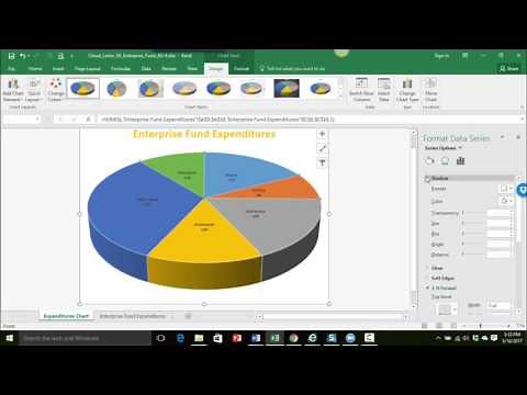 3D Pie Chart: Adding 3D Effects and Shadow Effects