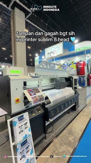 ORIC 8 HEAD SUBLIMATION PRINTER #innolite #sublimationprinter #sublimationprinting