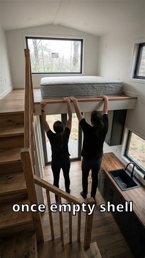 Tiny House Transformation in a Seconds Before & After #beforeandafter #cozyroom #interiordesign