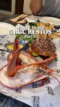 5 restaurants to try in BGC