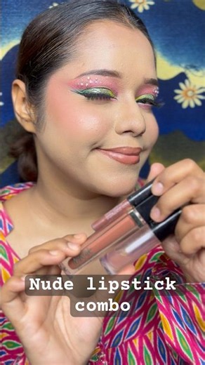 Nude lipstick combo #makeup #ytshorts #makeuptutorial