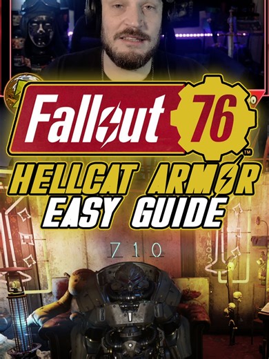HOW TO GET A FREE SET OF H3LLCAT ARMOR IN FALLOUT 76!!!! #fallout #fallout76 #falloutshow #amazonfallout #fallouttvshow
