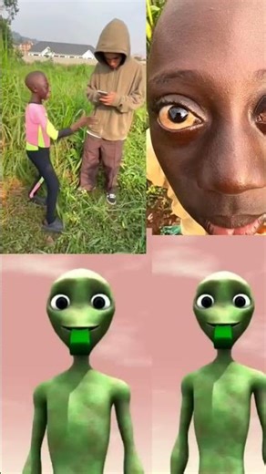 Blue Alien Vs Orange Alien Vs Purple Alien Vs Green Alien #shorts #aliendance #alien #viraldance