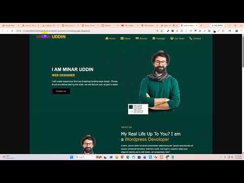 Wordpress Portfolio Project-1