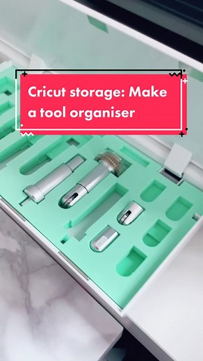 DIY Cricut Maker Storage Organizer for Your Secret Drawer