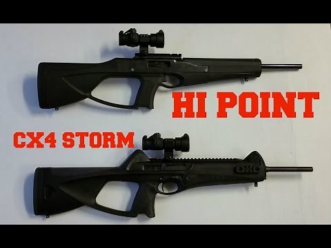 Hi Point carbine VS Beretta CX4 Storm. Shoot off!!!