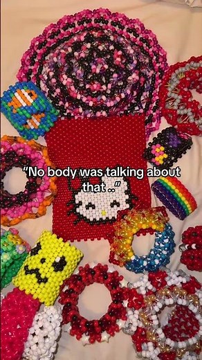 Let’s Get Back to Talking About My Kandi ✨ HUGE Kandi Collection #kandi #bracelet #kandikid