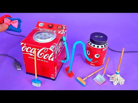 Amazing Mini Cleaning Appliances made with Recyclable Materials