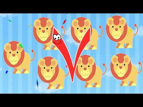 تعليم الأرقام للأطفال باللغة العربية-الرقم 7