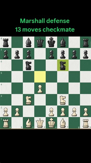 Marshall Defence#chess #mindblowingmoves #chesstactics #dynamiclevels #multisolving