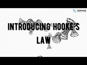 Introducing Hooke's Law
