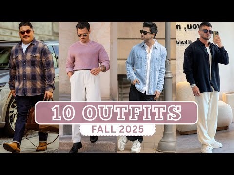10 Latest Fall Outfit Ideas for Men 2025 | Men's Fashion