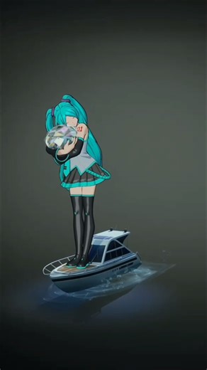 diamond drop emote in Fortnite with Hatsune Miku