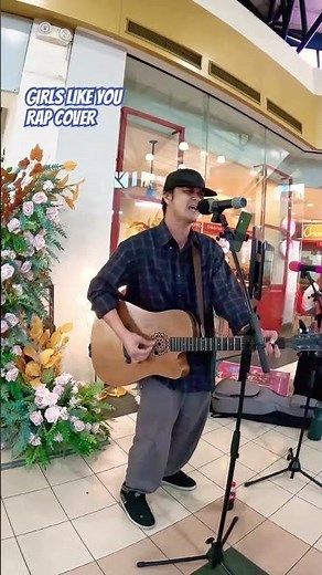 Girls Like You by Marion 5 Ft. Cardi B | Acoustic Rap Cover by Okyo