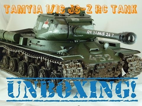 Build Series - Unboxing TAMIYA JS-2 1/16 RC Tank