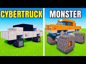 5 BEST VEHICLE BUILDS in Minecraft