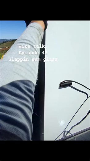 WireTalk – Episode 46 Just slapping some glass today. ☀️ Working safe and taking it step by step. Making sure everything is nice and tight as I go. The goal is simple: work once, don’t work twice. Check everything as you go so you’re not pulling panels back up later. A quick check during install saves a lot of time and headaches after. #WireTalk #SolarInstall #SolarLife #Electricians #SolarContractor