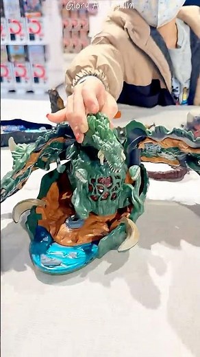 Kid Grabs My Godzilla Toy! Trendmasters Style Chaos! 😖 #shorts