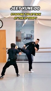 JEET KUNE DO INTERCEPTING ST THE ATTEMPT #brucelee #jkd #kicking #punching | Thomas Marx