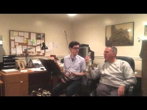 A lesson on how to play piccolo trumpet