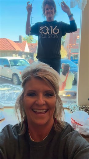 Live mannequin in the window today! Time to decorate for all the events beginning Thursday night! Come party with us at our Sip Shop Socialize Party! 5-7! @everyone | Sister Bojangles Boutique