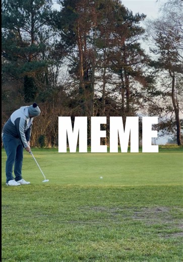 Nothing better in golf than draining a long putt from downtown…even if it’s for triple bogey! #golf #golftiktok #golftok #meme #pov