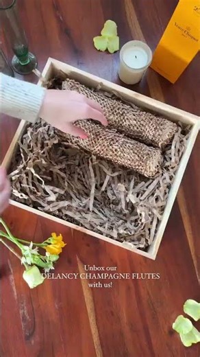 A Beautiful Way to Entertain | Delancy Champagne Flutes