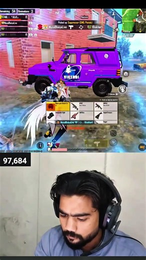 1v4 in the Hardest Situation! #bgmi #youtubeshorts #pubgmobile #munnabhaiyalive