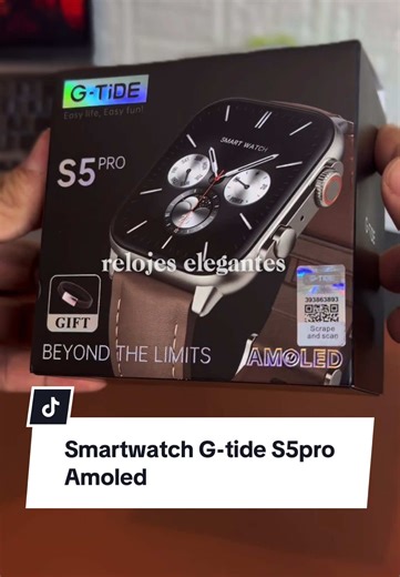 G-tide S5pro AMOLED Smartwatch Review