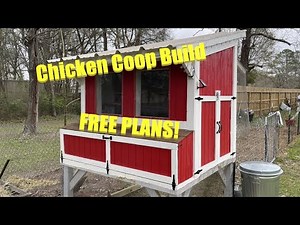 DIY Chicken Coop Build! With some FREE PLANS