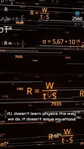 How A I Learns the Universe… Without Maths