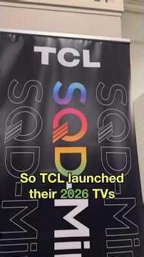 TCL’s Latest TVs Explained in 90 Seconds #4ktv #tcl