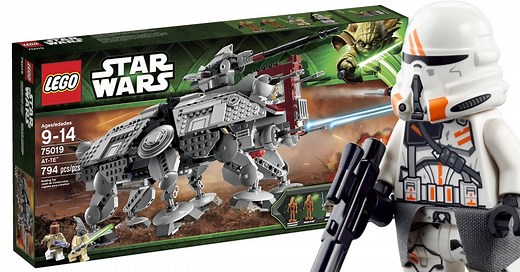 LEGO's upcoming AT-TE slated to include four 212th troopers and maybe even Command Cody