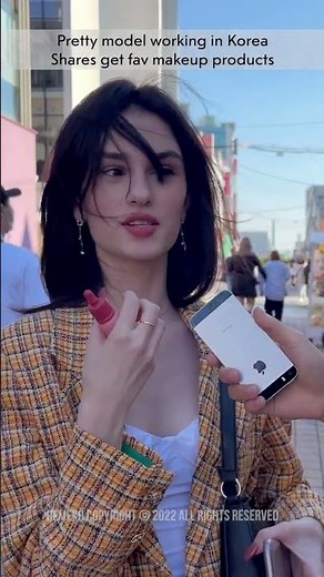 Cute model working In Korea shares her obsession | Street Interview