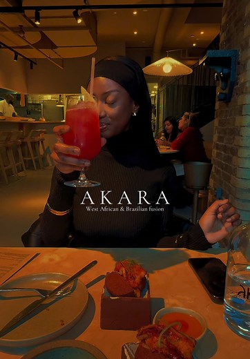 Lunch date at Akara, Borough Yards #londonrestaurants #placestoeatinlondon #fusionrestaurant #michelinstarrestaurant