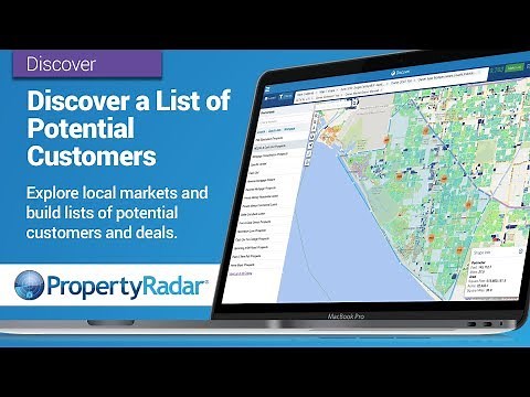 Build Marketing & Prospecting Lists With PropertyRadar