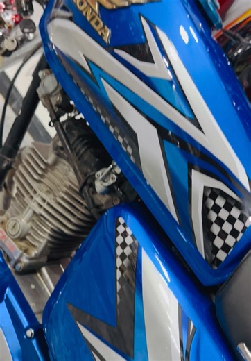 2025 Honda 125 Full Modified Bike in Blue