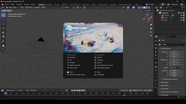 COMO DESCARGAR E INSTALAR BLENDER |2025 ULTIMO RAPIDO Y FACIL