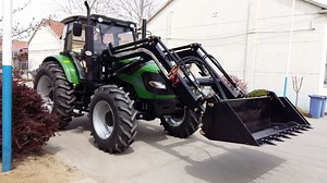 [Hot Item] Deutz-Fahr 85kw Four Wheel Drive Farm Wheel Tractor for Agriculture