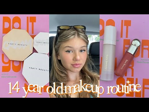 my everyday 14 year old makeup routine| Vlogs by Victoria
