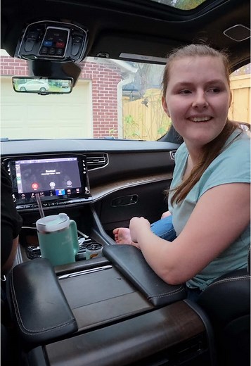 I’ve never seen her more proud of herself #icallshotgun #autism | autism mama