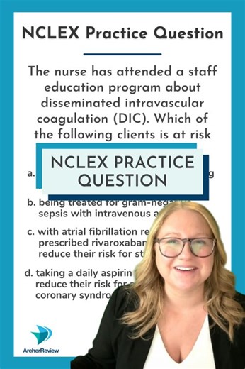 15K views · 203 reactions | Happy Monday, Archer nurses! To kick off the week - here's our free NCLEX practice question with Morgan! Comment below with your answer, and let us know what questions you have!  Remember - we have thousands of practice questions like this to get you NGN-ready at https://archerreview.link/sure-pass  #futurenurse #nursingstudentproblems #nclexquestionoftheday #nclexquestions #nclexpreparation #nclexstudy | Archer NCLEX Review | Facebook