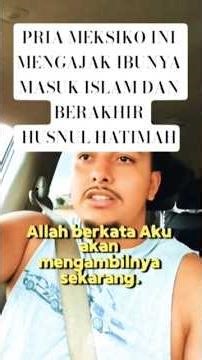 THIS MEXICAN MAN INVITED HIS MOTHER TO CONVERT TO ISLAM#short#beranda #makkah #madina