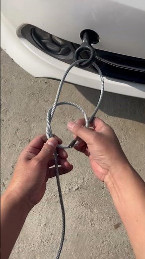 BEST way to tie Steel Wire!