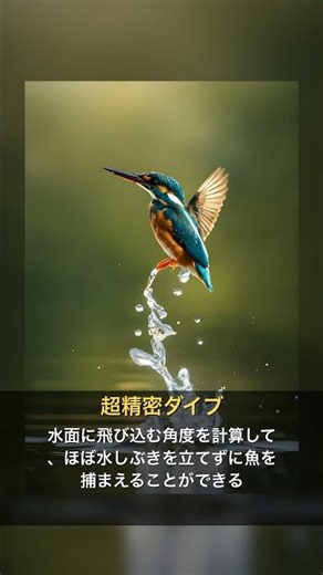 新幹線はカワセミがモデル #shorts #動物 #鳥