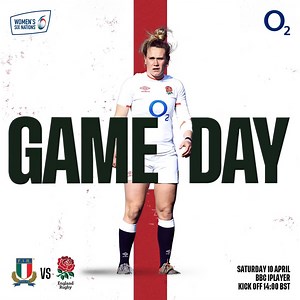 15K views · 476 reactions | Watch the Red Roses take on Italy in round two of the Women's Six Nations today  Live on BBC iPlayer and Sky channel 981/Freeview 601 with kick off at 14:00 BST ⏰ | England Rugby | Facebook