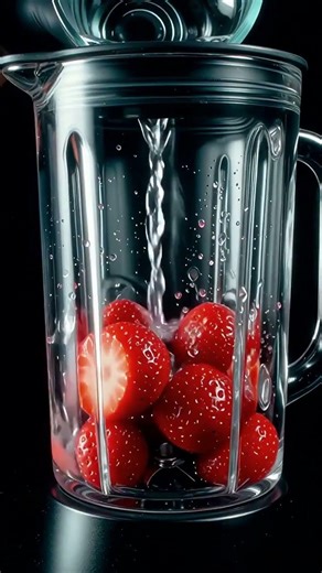 Better than Starbucks? Homemade Strawberry Cream 🍓#shorts #reels #viralrecipe