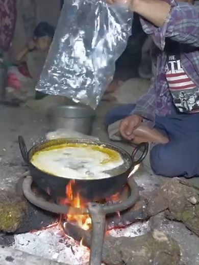 1.2M views · 7K reactions | Cooking and eating long noodles by using primitive technology Rural life #cooking #villagelife #food | Village Lifestyle | Facebook